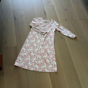 Boden Pink Unicorn Kids Nightgown